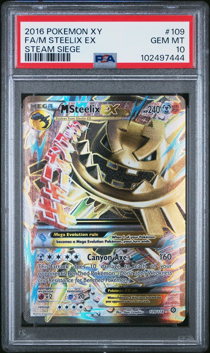 Pokémon TCG Professional Sports Authenticator (PSA) Steam Siege