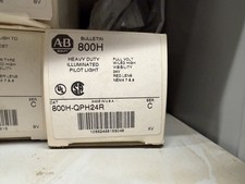 Allen Bradley 800H-QPH24R Illuminated Pilot Light Red New In Box