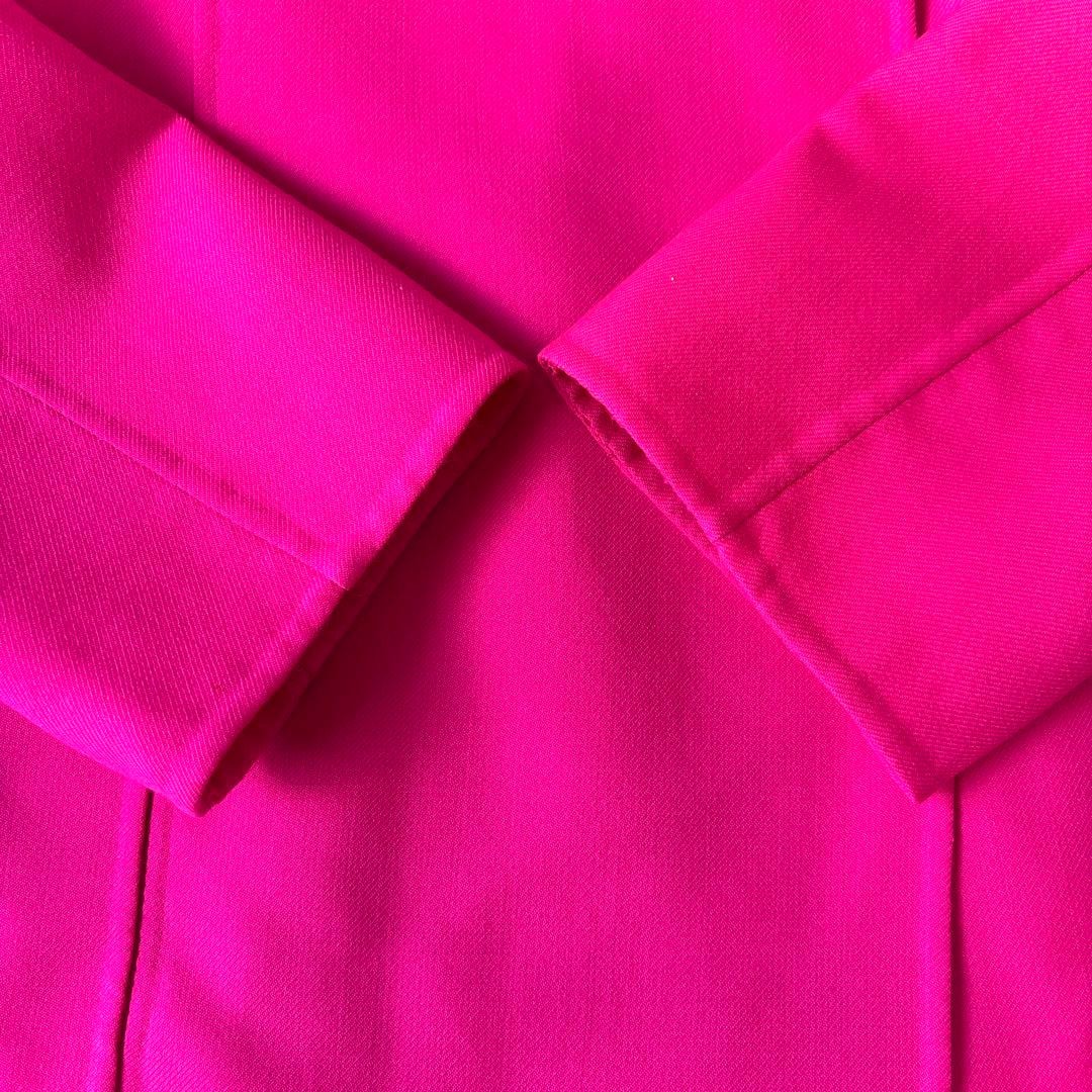 SOFIE D'HOORE Wool Double Tailored Jacket Pink 36 - image 6