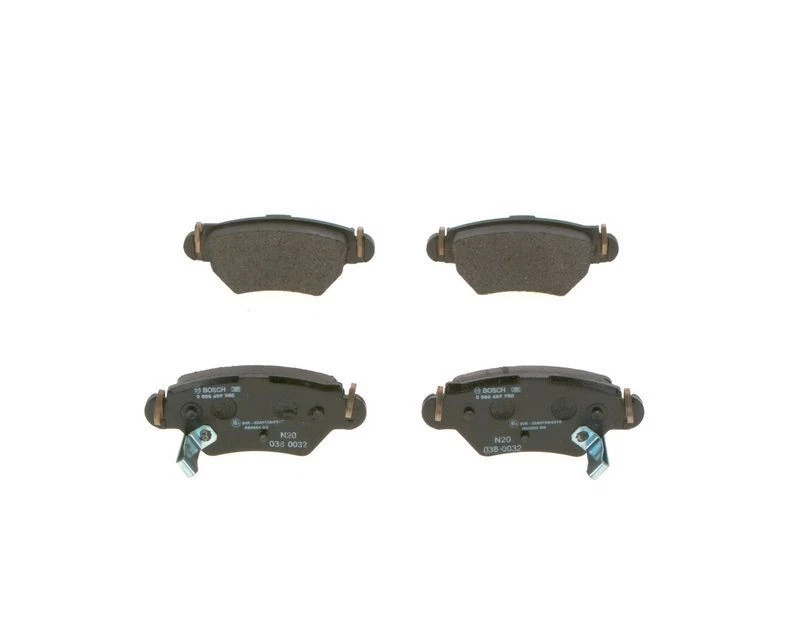 BOSCH Front Brake Disc + Brake Pads + Rear Brake Disc + Brake Pads Fits Opel - Image 4 of 4