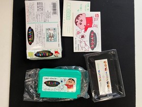 Crayon Shin-Chan Ora to Poi Poi Famicom Nintendo Bandai 1993 CIB