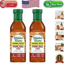 Sweeten Your Morning:  Pancake Syrup - 12 oz Bottles, Zero Calorie Delight