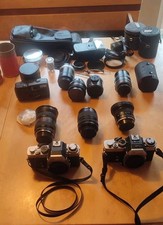 Kameras Minolta XE-1, Objektive Rokkor 17mm, ...