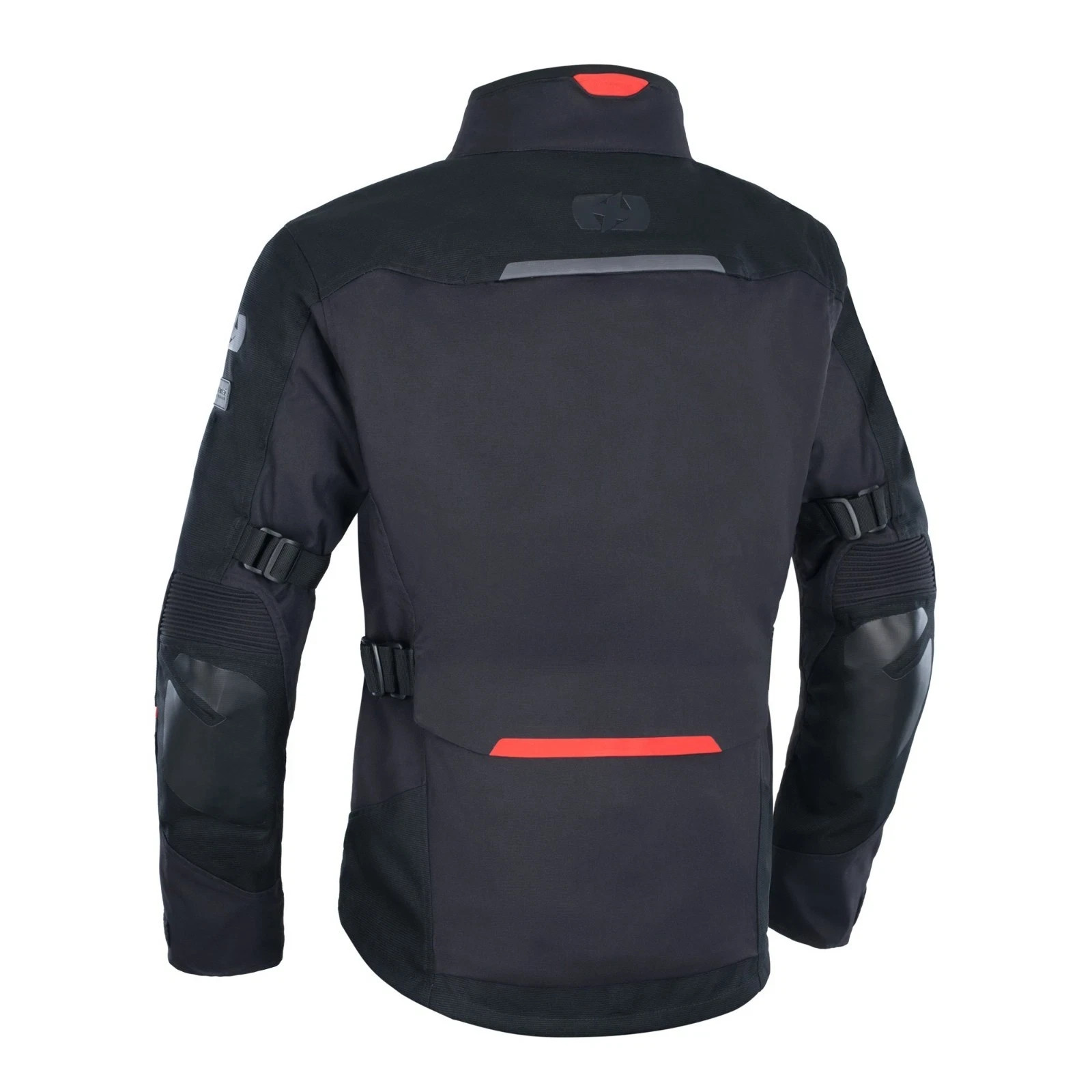 OXFORD MONDIAL 2.0 GIACCA MOTO IMPERMEABILE LAMINATA UOMO NERO/ROSSO foto 4
