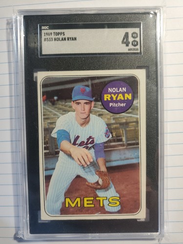 1969 Topps Nolan Ryan SGC 4