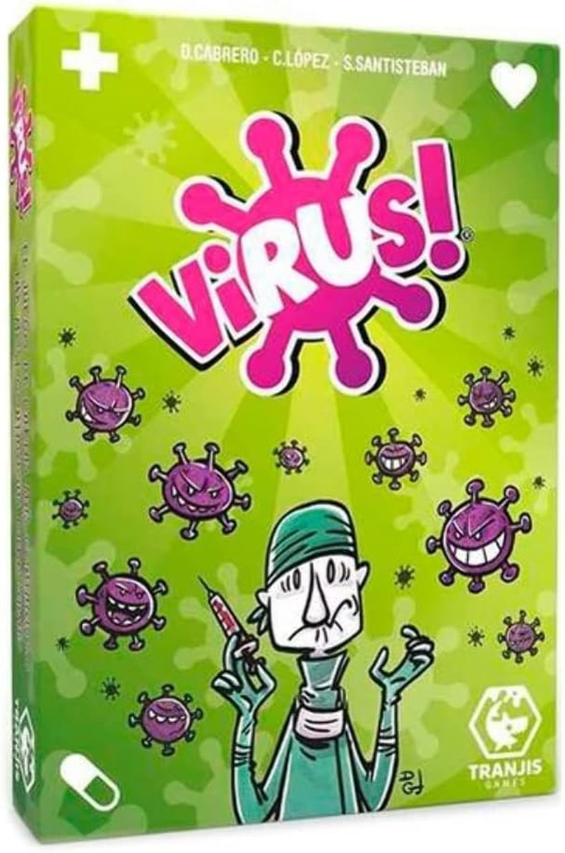 - Virus! - Juego De Cartas, 8 a 99 Años (Trg-01Vir)
