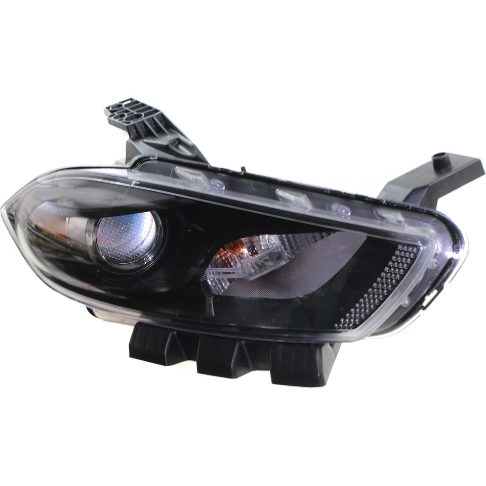 Faro para Dodge Dart 2016 lado del pasajero interior negro Foto 3 de 4