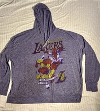 Purple Lakers Marvel Full Zip Hoodie XXL