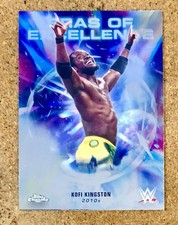 2025 Topps Chrome WWE Base Eras Of Excellence Kofi Kingston ERA-3 RAW