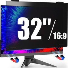 32 Inch Privacy Screen for Computer Monitor 16:9 Aspect Ratio,Magnetic Anti G...