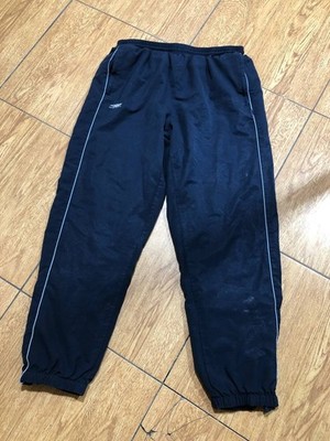 Umbro Vintage Mens Nylon Baggy Parachute Pants Size XL