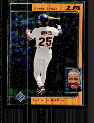 1996 Upper Deck SP Barry Bonds #166 San Francisco Giants BASEBALL