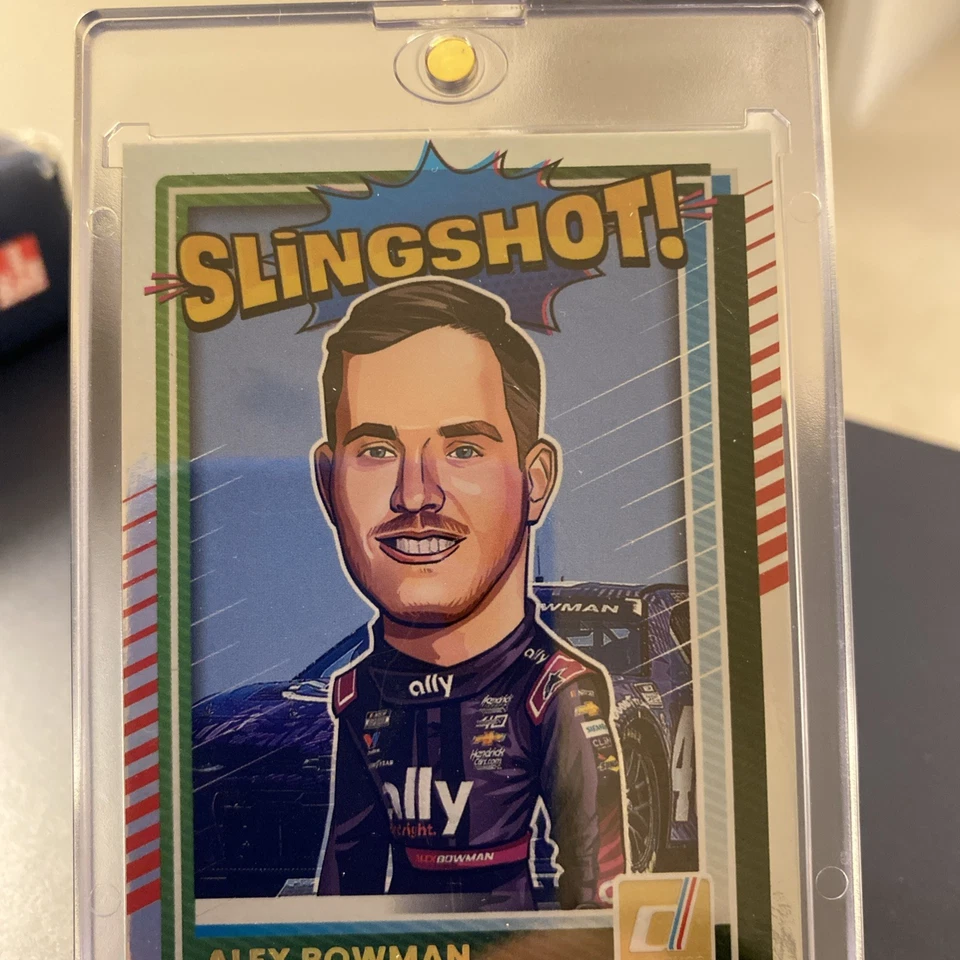 Donruss Racing Alex Bowman Slingshot Nascar #4 Hendrick Ally Case Hit 2025 Foto 2 de 4