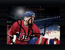 Benoit Brunet NHL USA Upper Deck Traiding Card Original Sign + A 252063