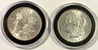 1902 & 1903 Morgan Silver Dollars, 2 Uncirculated Silver Dollars! Free Shipping!