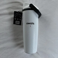 Owala Fairways For Days White FreeSip Sway Golf Water Bottle 30oz FREE SHIPPING