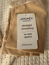 Two Jockey smoothing Skimmies Mid Length Slipshort no-chafe no panty lines
