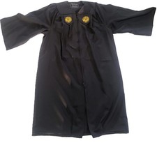 Wayne State Graduation Gown Bundle 2 Sizes 5'3  5'8  2 Caps  Excellent Condit