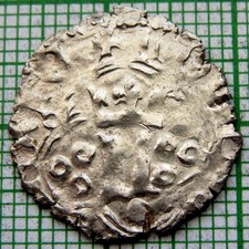 Poland/ Red Russia. Ludwig of Hungary (1379-1382) Kwartnik - 1/2 GROSHEN, RARE
