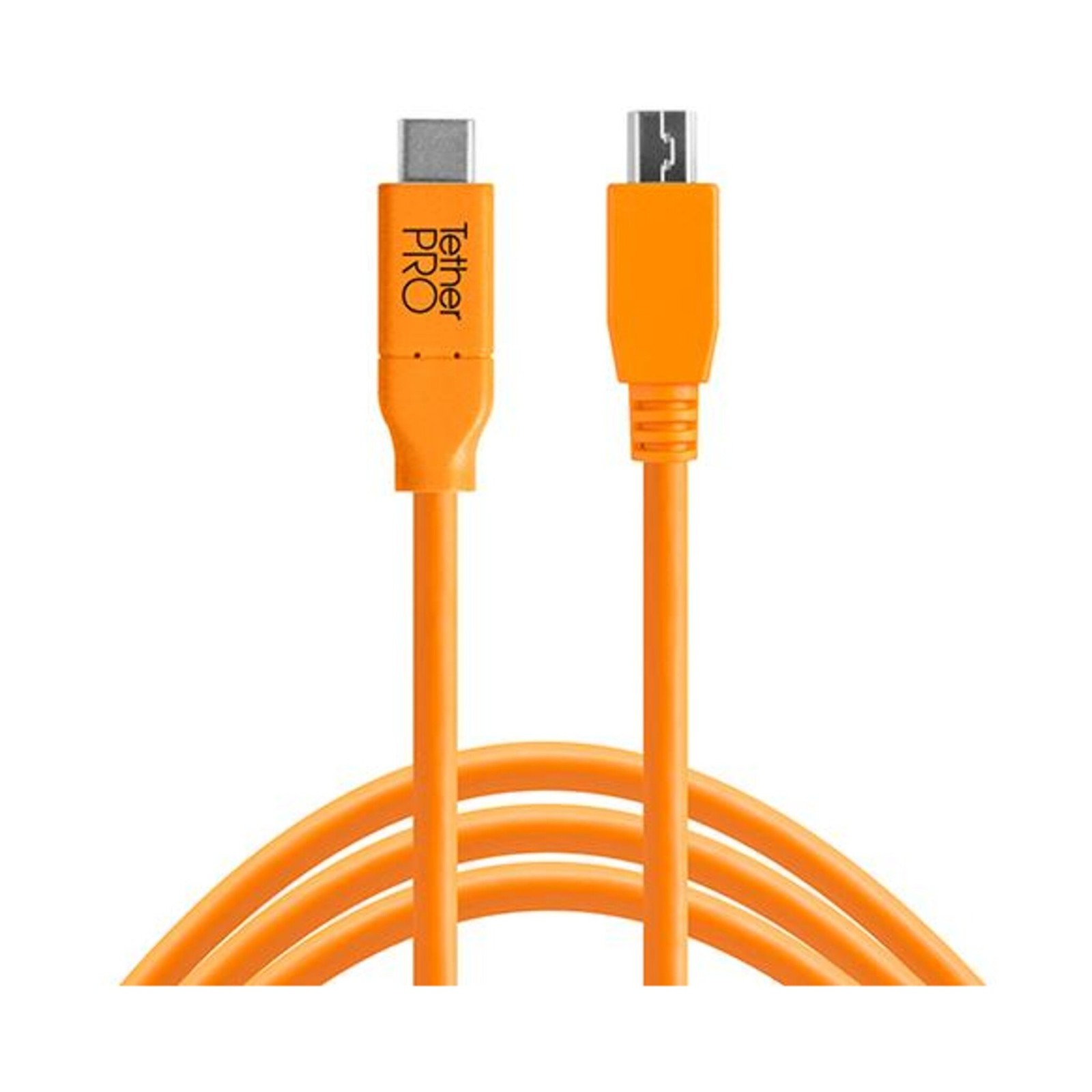 Tether Tools Cavo USB-C Cavo USB-C a Mini USB-B 5-Pin 4,6m Arancione