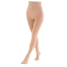  Women's Opaque Fleece Lined Tights, Thermal Tights X-Large Nude