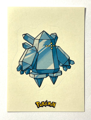 2025 POKEMON EVOLUTIONS 3R Sticker #328 REGICE