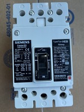 Siemens HEB3B070 70A 3P Pole 600V Bolt-On Circuit Breaker
