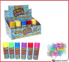 AMAZING CRAZY STRINGS Colourful Streamers Birthday Celebration Party Can String