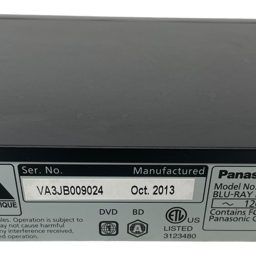 Panasonic DMP-BDT225 Smart Wi-Fi 3D Blu-Ray Player With Remote - Picture 9 of 11