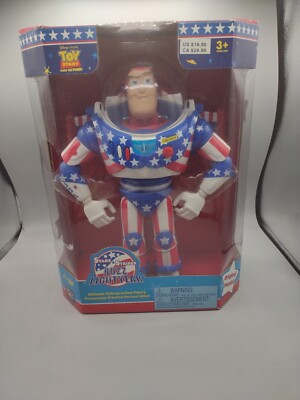 Buzz Lightyear Stars And Stripes DISNEY PIXAR Toy Story 1995 New In Box