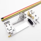 4mm Flexible Drive shaft Mount Rudder Propeller Kit for RC Boat Monoboat V Yacht