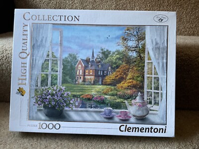 Clementoni High Quality Collection 1000 Teile Puzzle ''TEA TIME'' vollständig