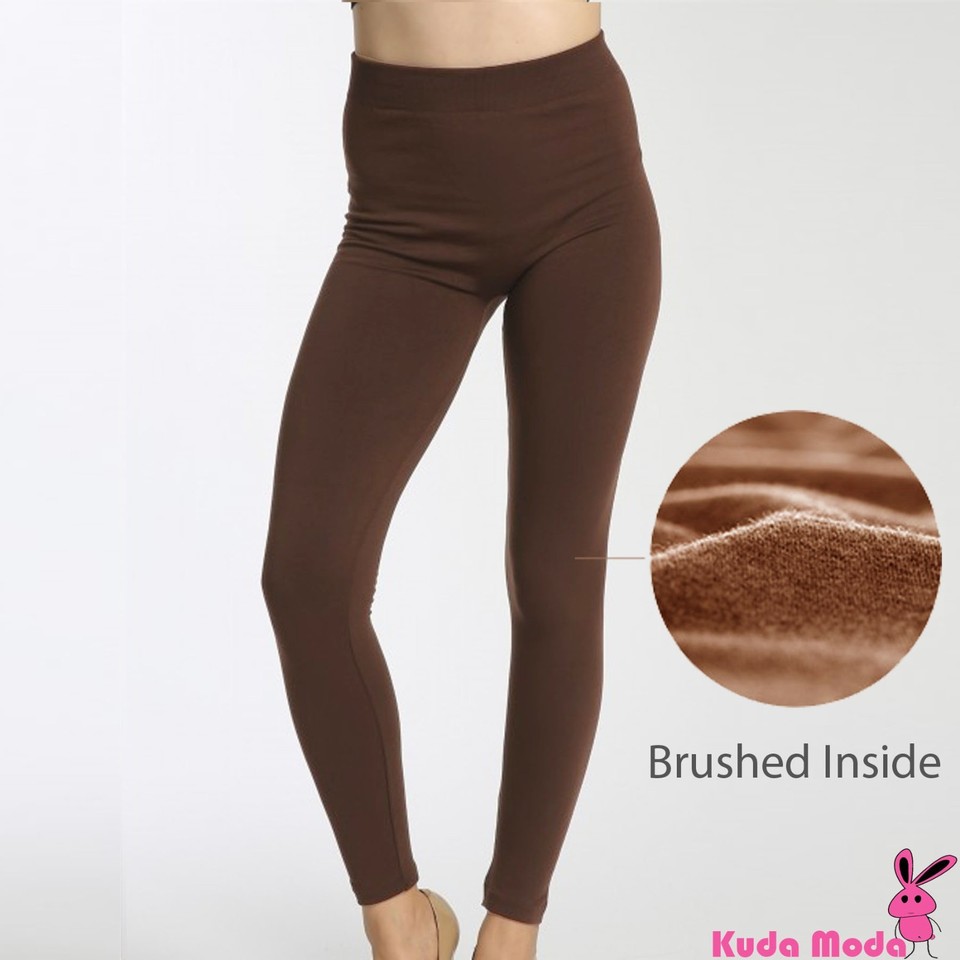 Lady Winter Warm Legging Thickened Winter Super Elastic Fleece Women Leggings Solid Color