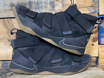 lebron soldier 11 black gum