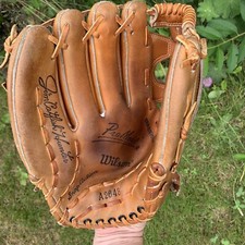 VTG. Wilson A2643 Jim Catfish Hunter baseball glove Pro Model 12" LHT Fits right