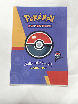 Rare Pokemon Gotta Catch Em All Card List Book - Out of Rare Pokemon Gotta Catch Em All Card List Book - Out of