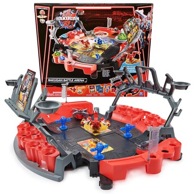 778988466643 Bakugan 3.0 Battle Arena mit Special Attack Dragonoid, Spielfeld mi