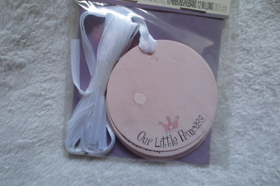 Etiquetas Wilton Shower Favor Nuestra Princesa Nuevas  Foto 3 de 4
