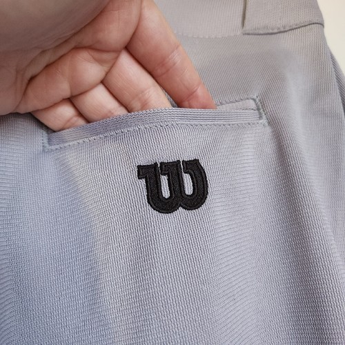 Wilson Youth P202 Classic Relaxed Fit Open Bottom Baseball Pant Sz L Light Gray - 第 9/20 張圖片