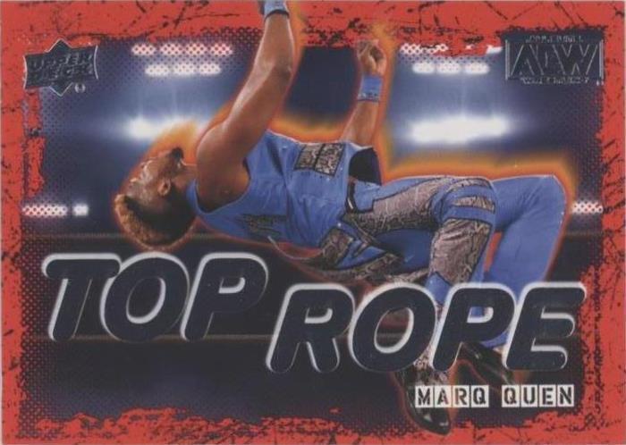 2021 Upper Deck AEW All Elite Wrestling - Top Rope Marq Quen #TR-9 (RC ...