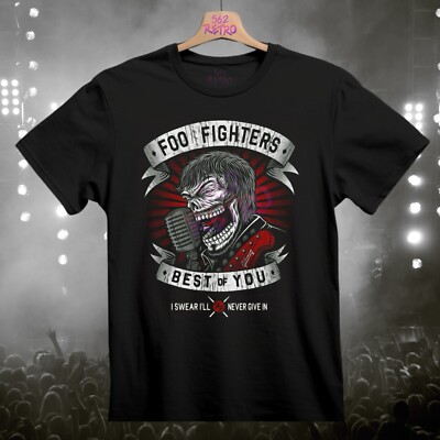 Foo Fighters Best of You Rock Band T-Shirt Black S-3XL | eBay