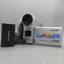 Samsung VP-DC163 Handheld DVD-RW Camcorder Silver Tested