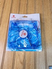 LED Cooling Fan 140mm UV Crystal 64.95 CFM 140x140x25 mm 12V Choose Color