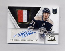 Ryan Murray 2013-14 Rookie Anthology Luxury Suite 3 Color Rookie Patch Auto 7/25