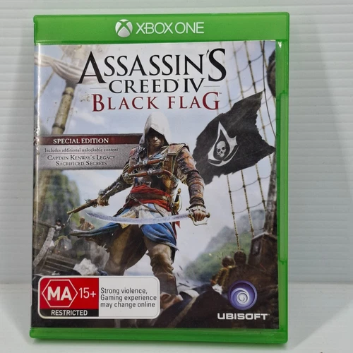 Assassins Creed IV Black Flag Microsoft Xbox One Complete XBOX ONE PAL