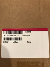 🌟 LG REFRIGERATOR MAIN PCB CONTROL BOARD EBR75234703 COMPATIBLE EBR73093616