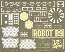 Lost In Space - B9 Robot Photoetch Set - 1/6 Scale - PGX185 B-9 Irwin Allen
