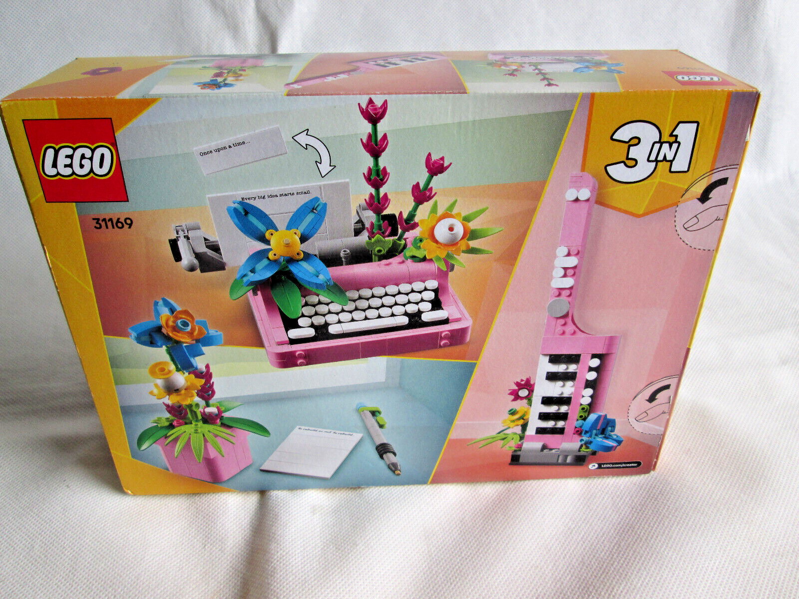 Lego Lego® Creator 3-In-1 - 31169 Schreibmaschine Mit Blumen Bunt in Größe 99 - Bild 3