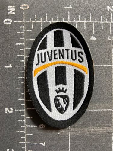 Juventus FC Italienischer Fußball Fußball Verein Schild Wappen Aufnäher Turin Italien Italien - Bild 1 von 2