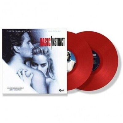 BASIC INSTINCT - OST - 2-LP - RED COLORED VINYL - JERRY GOLDSMITH - BRAND NEW!